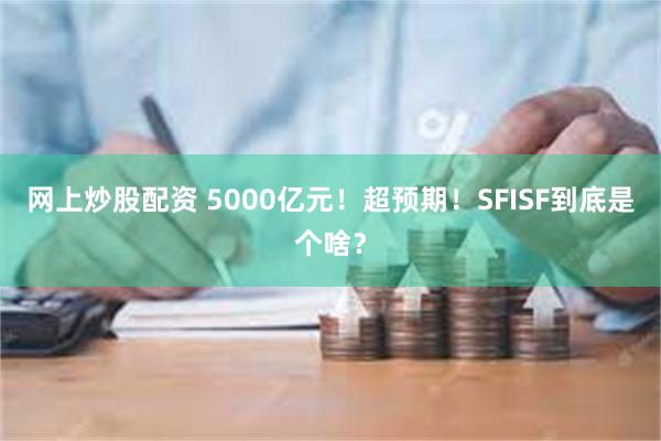 网上炒股配资 5000亿元！超预期！SFISF到底是个啥？